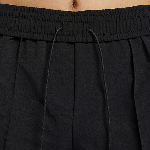 Nike (NIKE) Sporthose Damenhose 2025 Sommer Freizeithose gewebte atmungsaktive Trainingsshorts FV6623-020 FV6623-010 Schwarz L