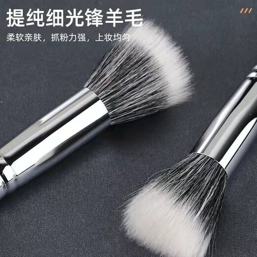 Bluethin Dot Color Brush Blush Blush Makeup Makeup Brush doux et non ondulage Face Laine Fine Brousse de support Brosse Contourage Brosse Loose Brosse Highlight Brosse Dot Brosse Couleur Brosse grande taille 1 Point Couleur Brosse petite taille 1
