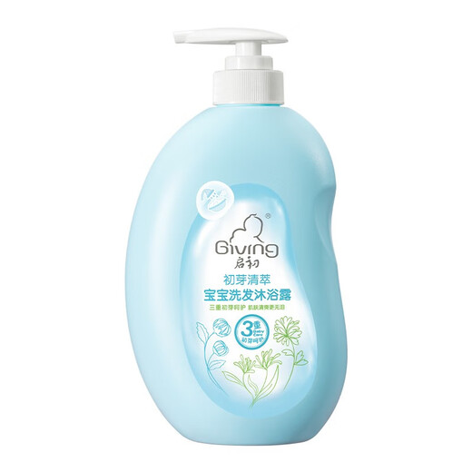 Qichu Baby Shampoo and Shower Gel 2-in-1 Baby Care and Child Care Special Newborn Baby Moisturizing Skin Chuya Qingcui-Baby Shampoo and Shower Gel 600ml