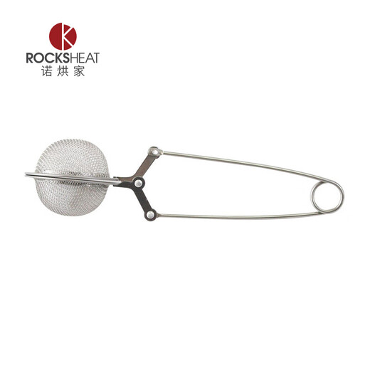 ROCKSHEAT hand-held stainless steel spherical flour sieve closed filter sugar powder cocoa powder matcha powder mesh sieve baking tool spherical flour sieve