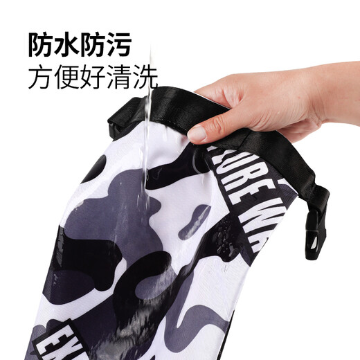 Yiyi Huashi Yiyi Fishing Umbrella Bag Fishing Gear Bag Waterproof Fishing Umbrella Bag Lightweight Rod Bag Fishing Rod Bag Rod Bag Storage Bag Yiyi Black and White Camouflage Umbrella Bag