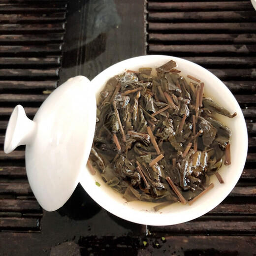 Chopstick circle Guangdong Chaoshan specialty Pingshang fried tea core Fried high mountain green tea fried tea core Strong-flavor Jieyang specialty High mountain fried tea
