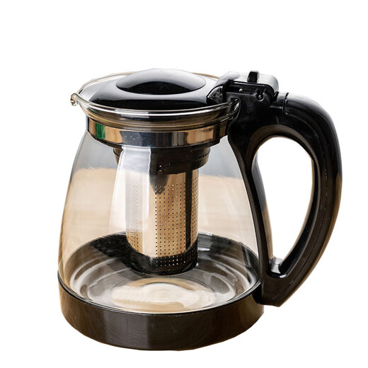 Tiannan Brothers heat-resistant thickened glass teapot Kung Fu teapot household kettle single pot filter flower teapot black tea tea set with lid teapot 1000ml options are marked