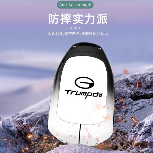 创勋（CHUANGXUN）适用广汽传祺m8钥匙套宗师传奇m8大师尊贵版e9汽车包扣壳男 传祺G款【枪色】+皮带挂扣