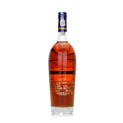 Martell Dingsheng 1000 ml (keine Box) alte Version Old Packaging Cognac French importierten ausländische Wein 2jin [Jin ist 0,5 kg] Altwein, der 2018 1000 ml 2 Flaschen produziert wurde