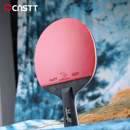 CNSTT Kestin Table Tennis Racket ABS BLADE WARRIOR DIY SLAP SLAP SLAP Table Tennis Fondé Slap Racket en caoutchouc inversé 6629 Poix courte Clai