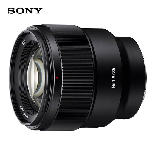 Sony (SONY) full-frame medium telephoto telephoto fixed focus portrait lens FE 85mm F1.8 + Blacksmith UV lens official standard