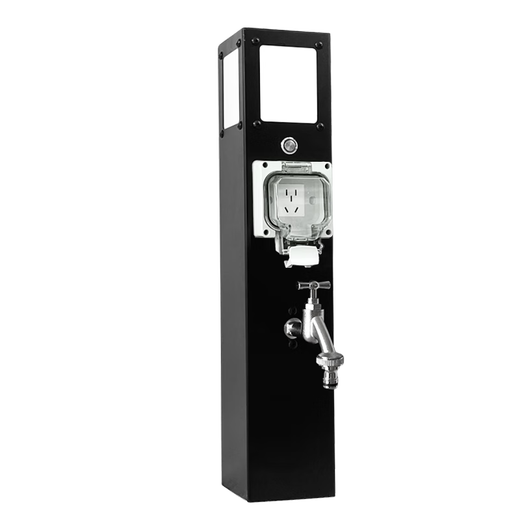 
Strange cash outdoor waterproof landscape socket column landscape courtyard garden villa 10A16A RV camp water and electricity pile integrated column GC8E12110CH