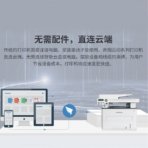 钉钉M6770DW 激光多功能三合一打印机商用办公一体机手机云打印自动双面打印扫描 奔图M7170DW