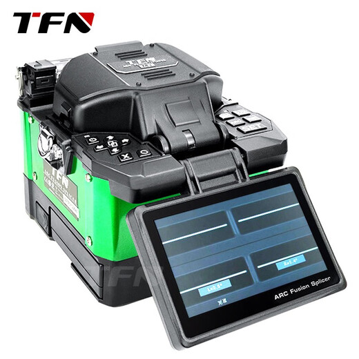 TFN Faser-Spleißmaschine Fate M3 Touchscreen Hot Schmelzmaschinenfaser Schmelzmaschine Vollautomatisch 50 km Hauptlinie Drei-in-Eins-Fixture-Trunk-Maschine M3 Faser Spleißmaschine Fremde (optionale englische, französische, japanische, russische, koreanische und thailändische Sprachen)