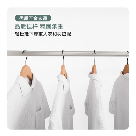 红苹果衣柜卧室现代简约家用2/3门小户型收纳衣橱组装大衣柜子R9224 【1.8米】万橡丨四门衣柜