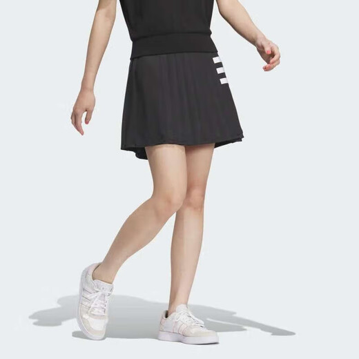 Adidas NEO short skirt women's skirt autumn fashion pleated skirt breathable casual skirt outdoor sports skirt skirt IP3893 IP3893 XL