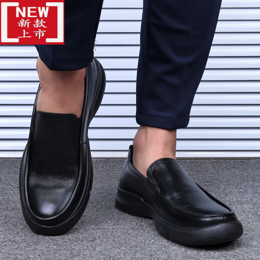 Duoxian duoxuan más zapatos de hombres de talla grande de talla de talla ancha zapatos de pie grandes zapatos gratados zapatos de cuero casual de cuero genuino verano transpirable suave suave 3893 encaje más zapatos de algodón de aleta 38