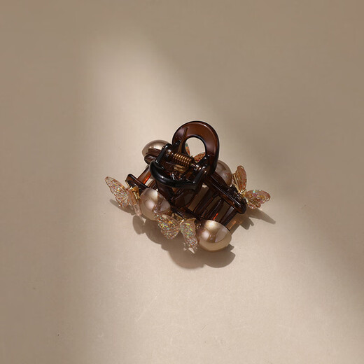 Chimera (CHIMERA) half-tied shawl hair clip for small hair, versatile butterfly edge clip bangs small clip hair clip girl birthday gift