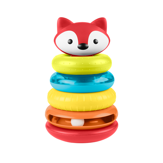Skip Hop (Skiphop) Skip Hop 0-3 Jahre alte Säuglinge und Kleinkinder und Kinder digitale Formen und Farben lernen, die frühe Bildung lernt Bildungsspielzeug Building Blocks Fox Stacking Music
