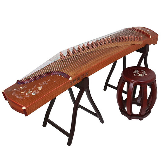 Dunhuang Brand Guzheng 689l est plein d'une auspiosité colorée, de dix miles de brise de printemps, des débutants jouent de