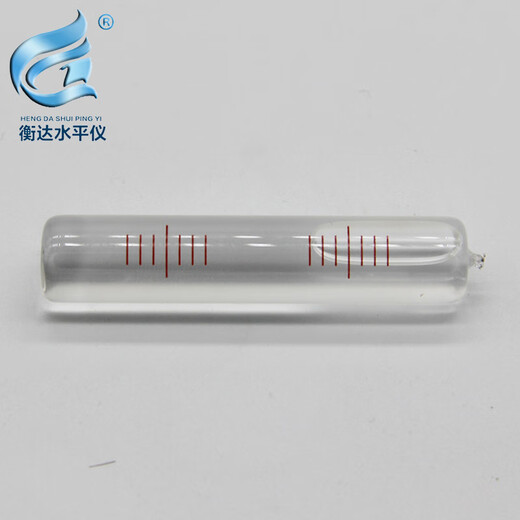 惠利得钳工水平仪4秒玻璃长水平泡条式框式水平仪气泡水准器玻璃管0.02 14110mm