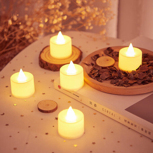Abaoli LED electronic candle light romantic proposal arrangement decoration creative supplies birthday confession surprise scene props