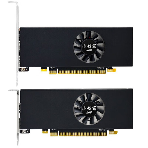 小影霸 GTX1650/1050TI 4G LP迷你ITX半高2U刀卡电竞游戏独立显卡适配OPS小机箱一体机台式显卡 GTX1050TI-LP 4G刹影