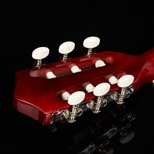 Yasato Klassische Gitarre Gloss Nylon Strings Anfänger Gitarre Octopus Musikinstrumente Neuling Männer und Frauen Alkanogue Gitarre 38-Zoll klassisches Sonnenuntergang + Geschenkpackung
