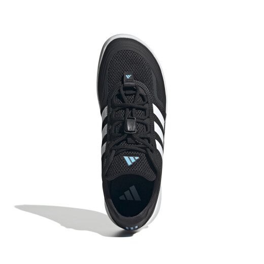 ADIDAS阿迪达斯溯溪鞋男女同款秋季户外防滑耐磨涉水鞋网面透气运动跑鞋 黑/白JH9756 37