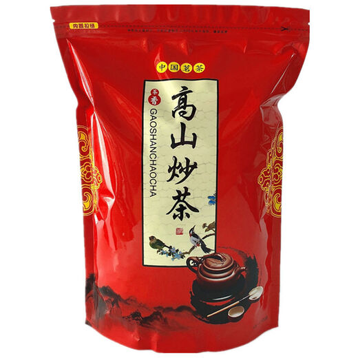 Chopstick circle Guangdong Chaoshan specialty Pingshang fried tea core Fried high mountain green tea fried tea core Strong-flavor Jieyang specialty High mountain fried tea