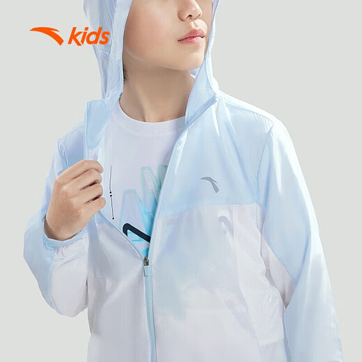 ANTA children's sun protection clothing, UV protection, summer light and cool jacket for boys and girls, small light armor A372426602