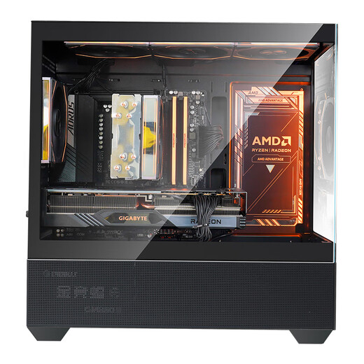 AMD Ryzen R5 7500F/RTX5060Ti/RX9060XT assembly computer host Black Myth Wukong e-sports game computer host desktop complete machine diy assembly machine Configuration 2 R5 7500F+RTX5060 8G