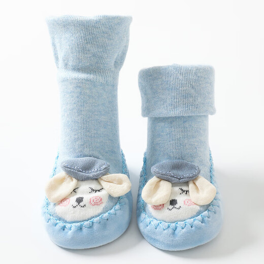 Chaussures pour bébé de Dragon enfantin bébé chaussures pour tout-petits antidérapantes chaussures de plancher intérieur mignon caricatures d'apprentissage des chaussures de marche et chaussettes printemps et d'automne modèle amélioré résistant [kaki vertical] 1 paire, 12 cm de longueur, recommandée 6-12 mois