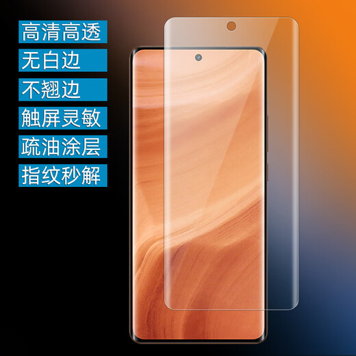 真我（realme）Realme真我GT5pro原装高清软膜RMX3888普通pet塑料膜realmeGT5Pro 原装曲屏高清软膜1张 realme真我GT5Pro