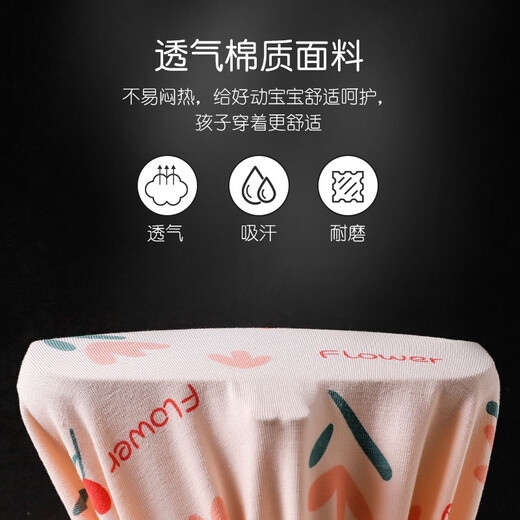 Langsha children's underwear girls class A cotton light breathable baby girl student baby cute boxer briefs 6 pairs 170