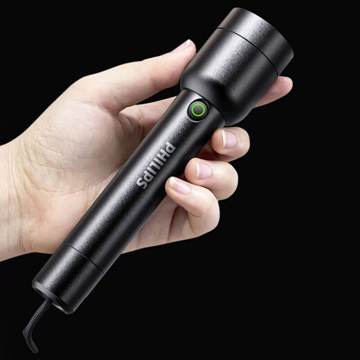 Philips ultra-bright flashlight strong light 1000 rechargeable home outdoor long-range long-range tactical emergency portable light portable flashlight