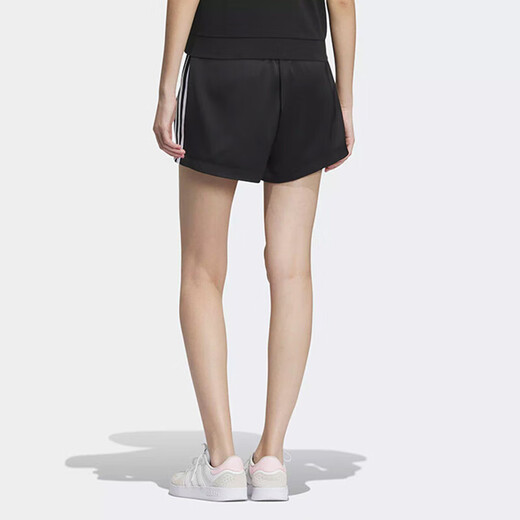 Shorts adidas pour femmes 2025 Été Nouveau sport coulant fitness mode décontracté respirant shorts de cinq points IP3889 Black XS