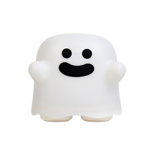 Hao Fanjie funny birthday gift for girls Halloween ghost night light for boys and girls friends dormitory practical bedside lamp ghost night light haha style