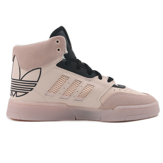 Adidas Clover Chaussures pour femmes 2025 Summer New Sports Chaussures Fashion High Top Slip Amordiage Mamdiage Coussiér Foothat Casual Chores FV4885 Pink 38