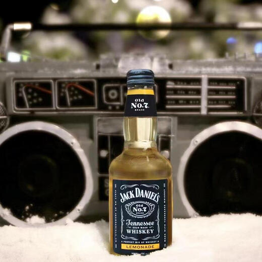 杰克丹尼（Jack Daniels）柠檬味 礼盒装  330ml*6瓶  威士忌  预调酒