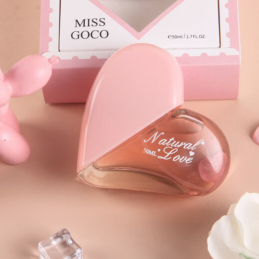 MISS GOCOMISSGOCO Heart-to-heart Lady's Chinese Valentine's Day Perfume lasting fragrance fresh and elegant Valentine's Day 3291 Heart-to-heart 50ml