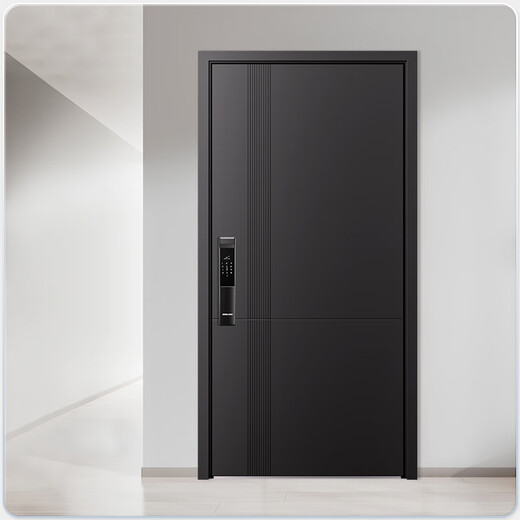 
OUDILE new Class A security door entrance door + dark cast hinge + hidden heightened door head + face smart door lock Technology cloud lock 2150*1050/2250*960