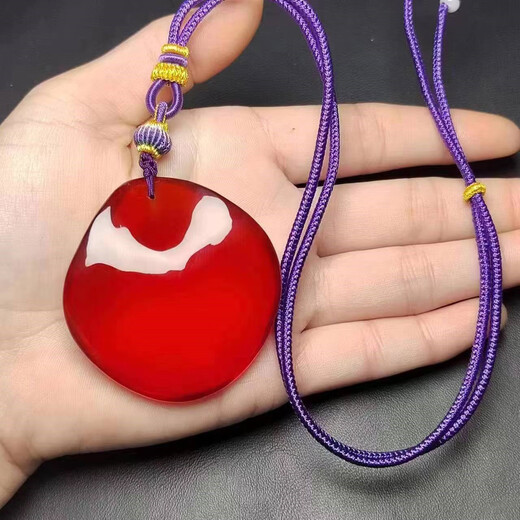 Miao Ying natural herring stone pendant black herring stone throat bone piece stone pendant bracelet raw material pendant fish stone 2-3 grams finished necklace