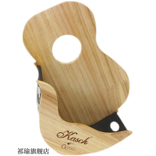 
Jingga electric guitar stand on the wall Guitar stand ukulele stand solid wood without punching wall decoration for oblique stand guitar [34-39] right style