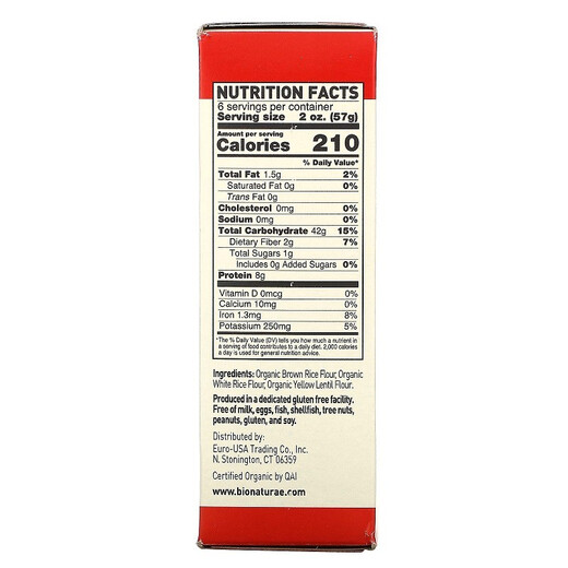 Bionaturae Gluten-free Italian Fusilli Pasta 340g Original imported pasta delicious macaroni