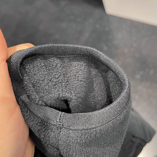 耐克（NIKE）卫衣外套男士秋冬款摇粒绒运动服保暖休闲圆领套头衫上衣 DD4855-010黑色 2XL