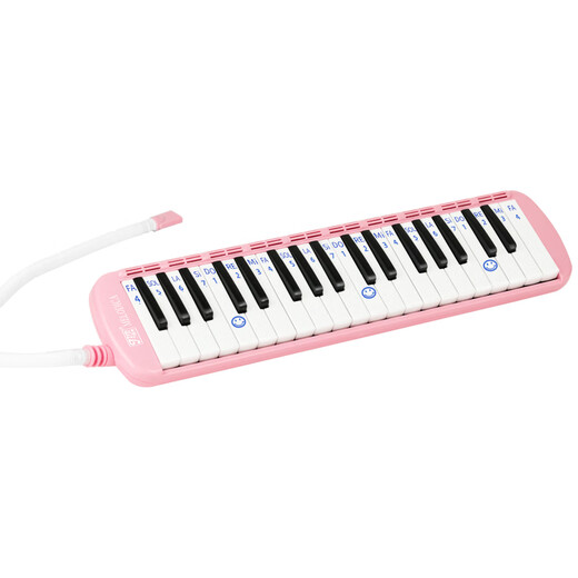 Jiaderui Jdr Oral Organ 37 wichtige Grundschule für Anfänger und Kinder für Erwachsene professionelle Performance Klassenzimmer Unterrichtsblaseninstrumente rosa
