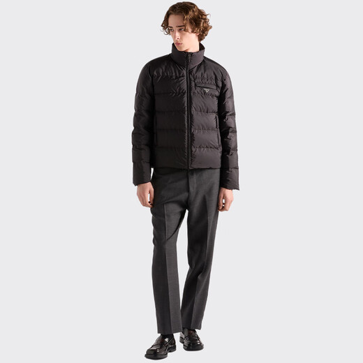 PRADA/Prada Gift Men's Re-Nylon Jacket Black 50