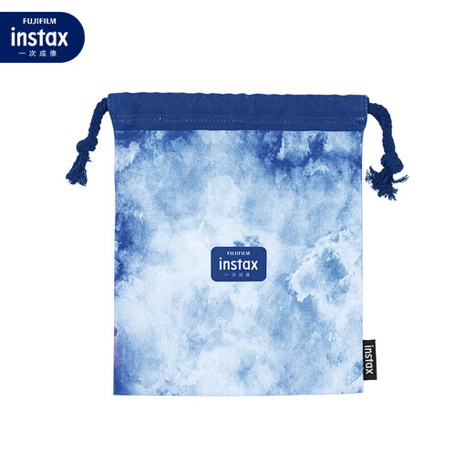INSTAX Fuji instax camera strap pocket blue halo