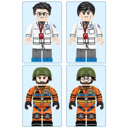 Bloques de construcción de Senbao Bloques de construcción de transportistas de aviones Shandong Modelo militar de Helicóptero Modelo militar ensamblado Toy para niños Yuanwang No. 5 Medición de figuras de barco-4 [724 partículas]