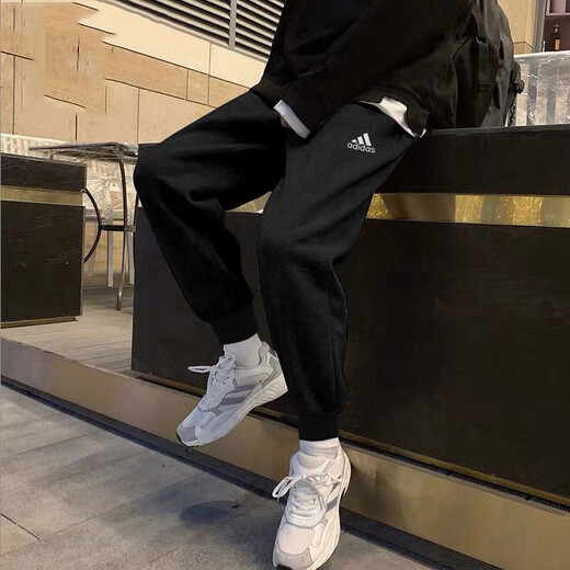 阿迪达斯运动套装男 24秋新款运动服舒适亲肤休闲卫衣棉质透 IC9329+GK9226 L/180（建议体重150-170斤）