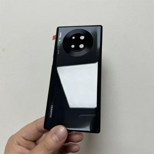 华为（HUAWEI）【品牌原装】mate30原装拆机后盖Mate30pro电池盖原厂99新后壳纯 mate30pro【亮黑色】原拆99新