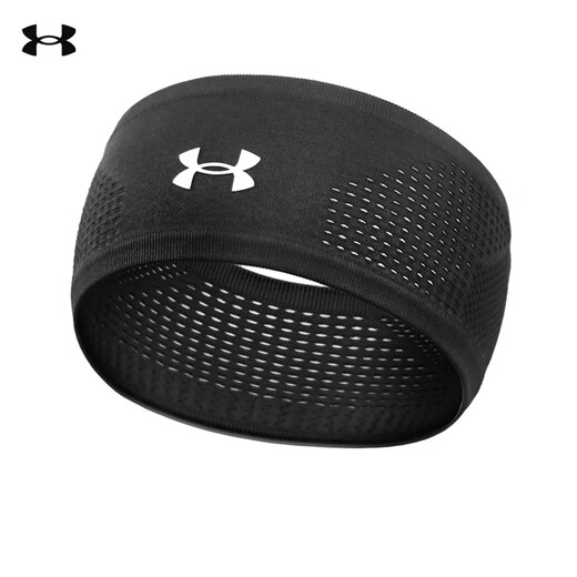 安德玛（Under Armour）运动发带男女吸汗头带止汗带跑步导汗带篮球防汗头巾戴束发带发箍
