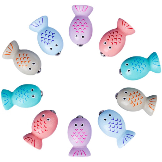 Chengliu Fish Accessories Fishing Rod Children's Magnetic Fishing Toy Magnetic Bug Catching Game Children's Durable Kids Fishing Rod Magnet 3 Fishing Rods (Double-Headed Magnetic